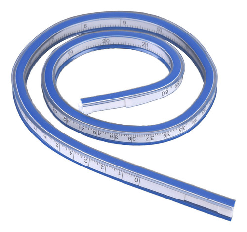 1 Pcs Curva De Plástico Flexible Regla De Regla Drawing