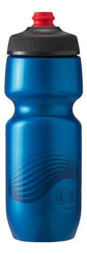 Anfora Térmica 24oz Breakaway Wave Azul Negro Polar Bottle