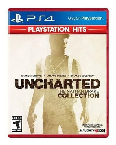 Uncharted The Nathan Drake Collection Ps4 Pt Br Midia Fisica