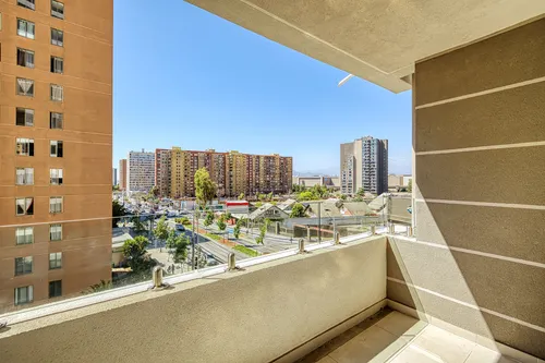 Edificio Activa Vicuña Mackenna Poniente Vista Suroriente