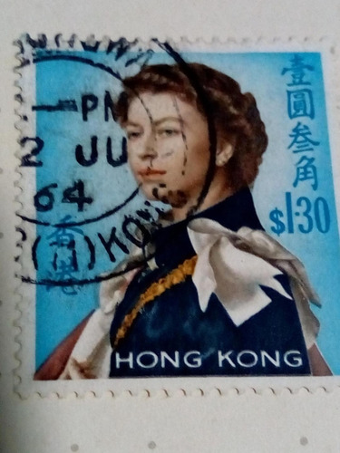 Estampilla Hong Kong 1019 A1