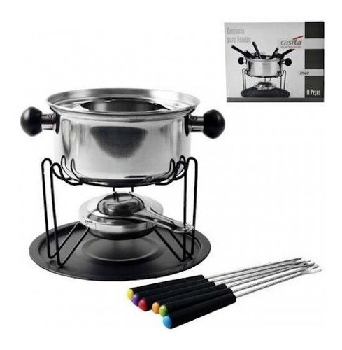 Imagem 4 de 4 de Kit Fondue 11 Peças Casita
