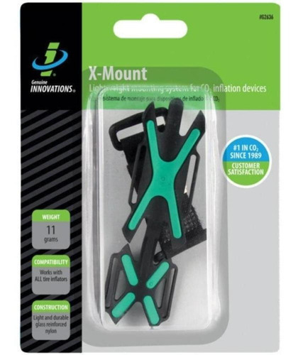 Suporte Para Bomba Co2 Innovations X-mount Cor Verde-lima