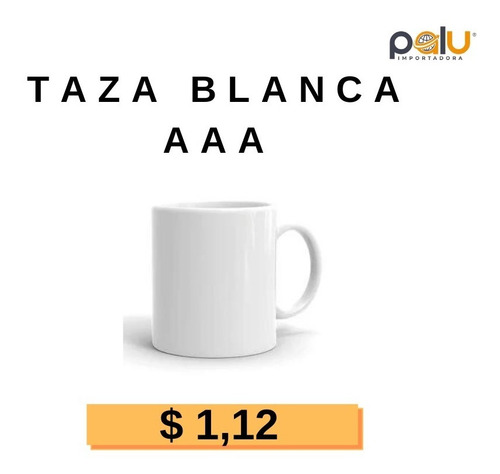 Imagen 1 de 1 de Taza De 11oz Para Sublimar