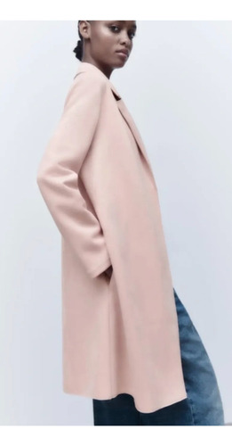 Saco Tapado Zara Rosa
