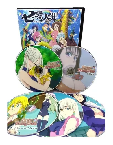 DVD Nanatsu No Taizai - The Seven Deadly Sins Complete Season 1-5