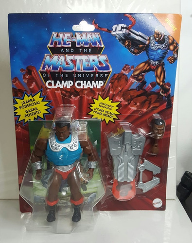 He-man Masters Of The Universe -clamp Champ- Origins Mattel (Usado)