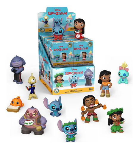 Stitch Y Personajes , Mistery Mini, Exclusivos De Funko 