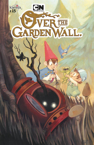 Over The Garden Wall Ongoing 15b, De Pat Mchale, Danielle Burgos., Vol. 1. Editorial Kamite, Tapa Pasta Blanda, Edición 1 En Español, 2019