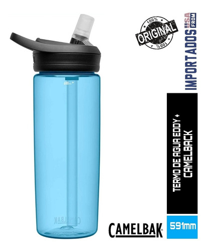 Imagen 3 de 5 de Botella Termo Para Agua Camelback Eddy + 100% Original