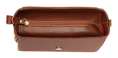 Imagem 3 de 4 de Bolsa Feminina Lateral E Transversal Regulável Selten