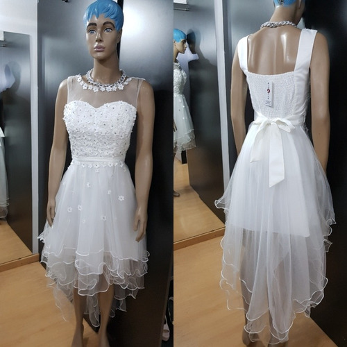 Vestido Para Novia Con Cola...