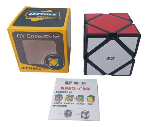 Cubo De Rubik Skewb Con Sticker Marca Qiyi Mo Fang Ge