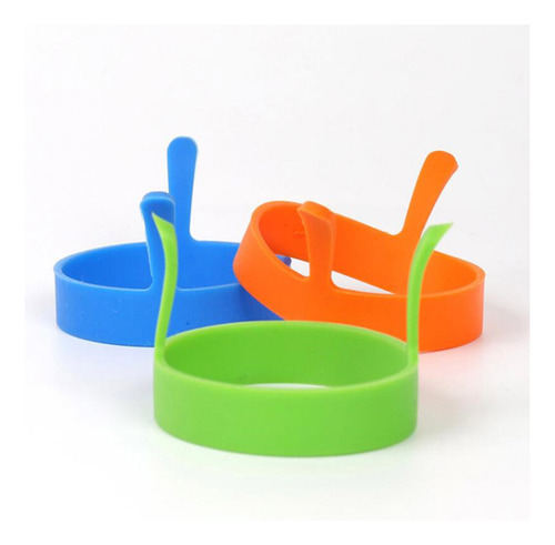 Moldes De Anillos De Silicona Antiadherentes Para Desayuno Y