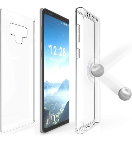 Imagen 3 de 7 de Funda 360 Protege 100% Compatible Con Samsung Note 9