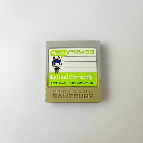Animal crossing gamecube memory card discount