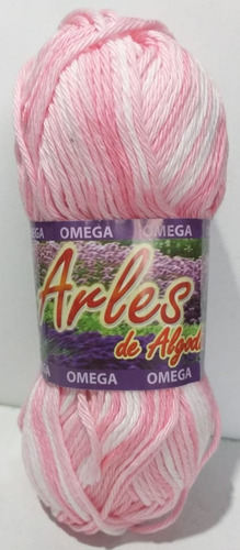 Hilaza Arles 100% Algodón Madeja De 100g Color Rosas