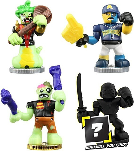 Akedo Ultimate Arcade Warriors Mini Figura Set X4 06 Juguete