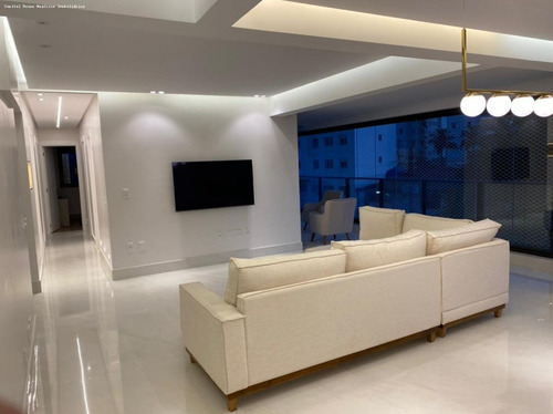 Imagem 6 de 15 de Apartamento Para Venda Em São Paulo, Campo Belo, 4 Dormitórios, 2 Suítes, 4 Banheiros, 2 Vagas - Dp0326_1-2045594