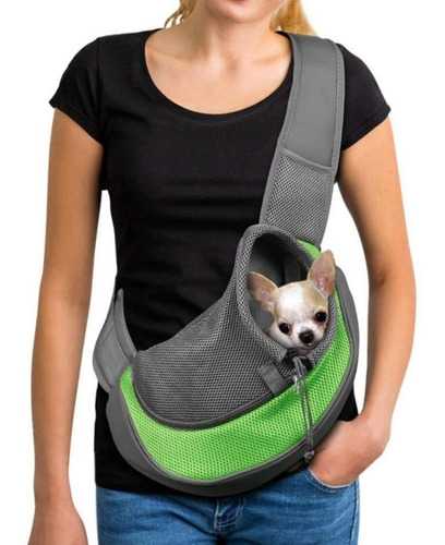 Bolso De Transporte De Perro Para Mascotas De Malla Transpir