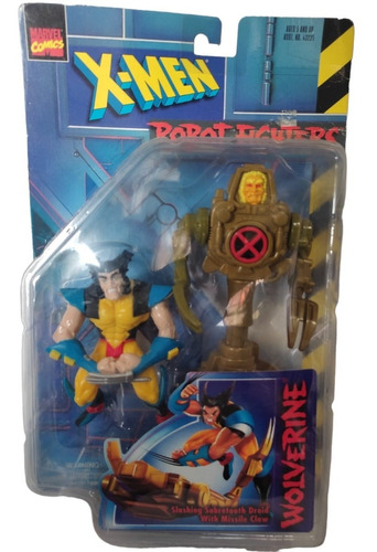 Wolverine X-men Robot Fighters Toy Biz Vintage