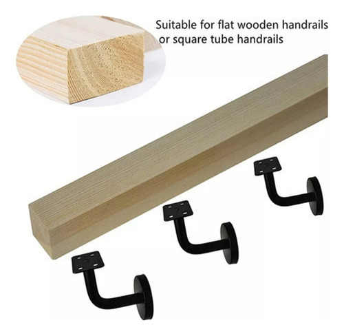 D Juego De Soportes Para Pasamanos Barandal Acero Inoxidable