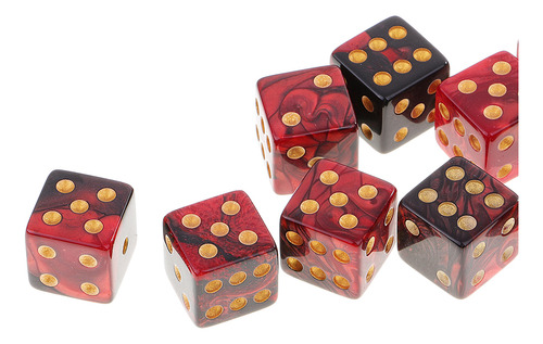 20x Diy Dados De Seis Caras D6 Dados Para Jugar