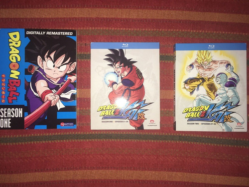 Dvds Dragon Ball + Blu-rays Dbz Kai Funimation Originales