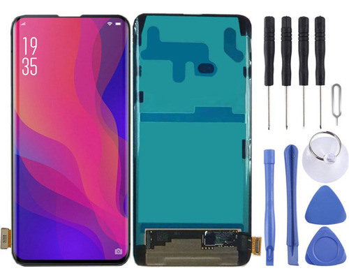 Para Oppo Find X Original Lcd Touch Assembly (negro)