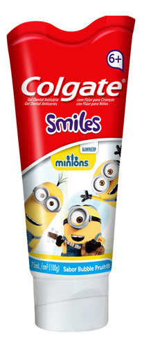 Pasta dental infantil Colgate Kids Minions en crema sin gluten 110 g