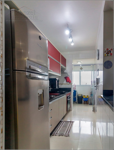 Imagem 6 de 30 de Apartamento Com 3 Quartos (2 Suítes) E Vista Para O Mar No Centro De Bertioga - Ap00313 - 70274933