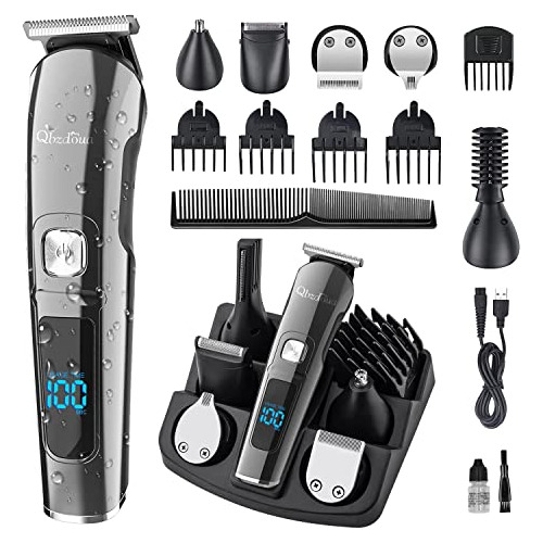 Cortadora De Pelo Qbzdoua Para Hombre, Recortadora De Barba