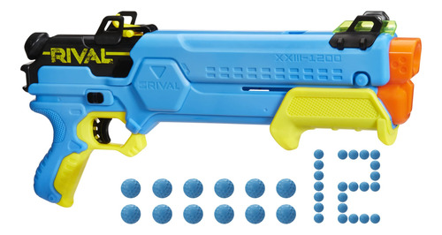 Nerf Rival Forerunner Xxiii-1200 Blaster, Capacidad De 12 Re