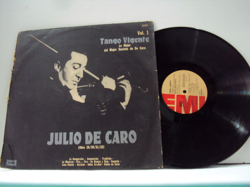 Vinilo Lp 207 Tango Vigente  Vol 1 Lo Mejor De Sexteto De Ca