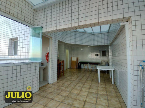 Imagem 25 de 28 de Cobertura Com 3 Dormitórios À Venda, 189 M² Por R$ 600.000,00 - Vila Atlântica - Mongaguá/sp - Co0018
