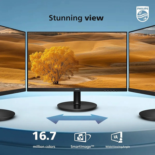 Monitor Philips Full Hd 24 Pulgadas Sin Marco 100hz Hdmi Vga
