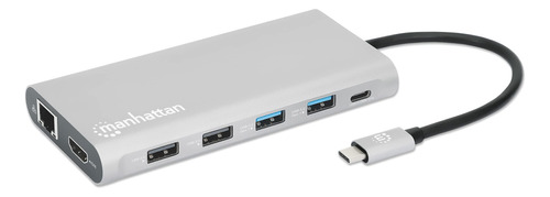 Estacion Acoplamiento Usb-c Pd 12 1 Mst Para Tr Monitor Hdmi