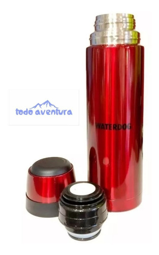Termo Bala Waterdog Original 1 Lt Acero Inoxidable Camping