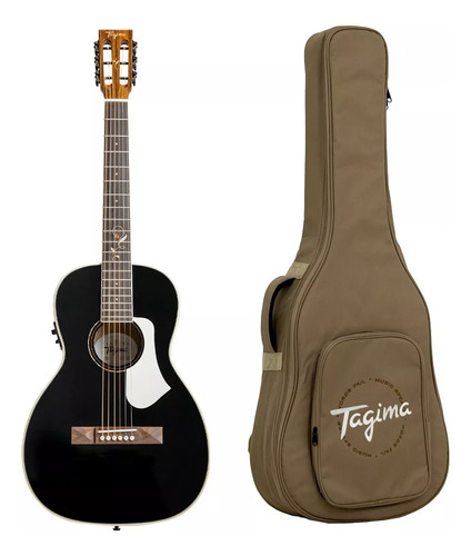 Violão Elétrico Tagima Fs500 Eq Fishman Presys Ii Aço + Bag