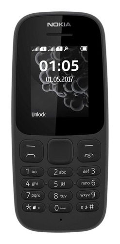 Nokia 105 (2017) 4 MB  black 4 MB RAM