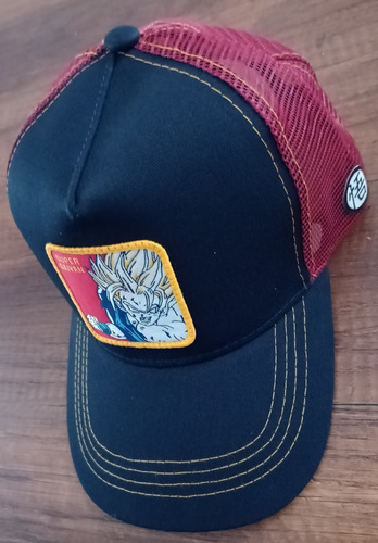 Gorra Jockey Snapback Goku Saiyajin Gorro Niño Dragon Ball Z