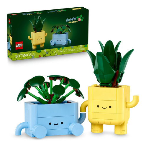 Lego® Botanicals Plantas Felices 10349 Set Kit Construcción