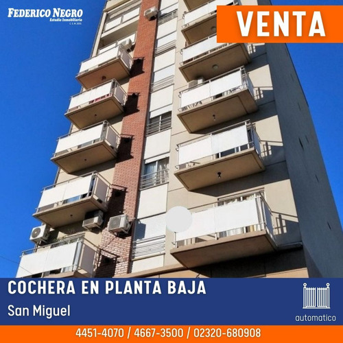 Cochera En Venta En San Miguel