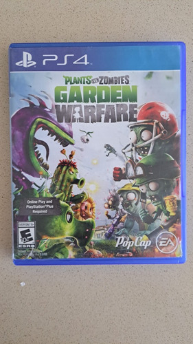 Plantas Versus Zombies Garden Warfer Ps4 Fisco Usado