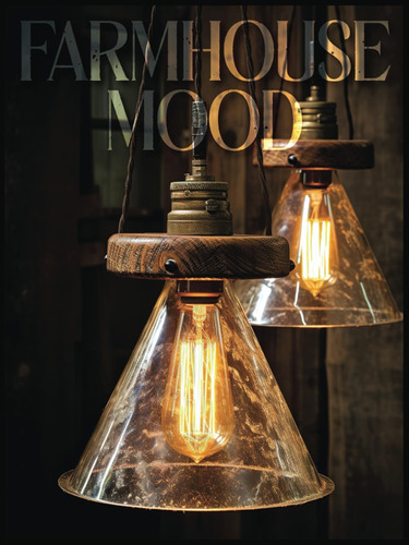 Libro: Farmhouse Mood Decorative Book: Aesthetic Rural Chic 