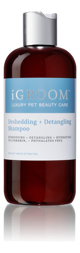 Igroom Champu Para Perros Deshedding & Detangling, Cuidado D