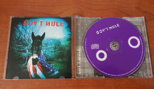 Banda Gov´t Mule - Nombre Del Cd De Musica Gov´t Mule