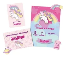 Comprar Kit Imprimible Unicornios Cotillón Candy Bar Etiqueta Cumple