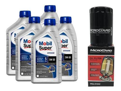 Kit Cambio Aceite Mobil Volkswagen Jetta 2011 Al 2017 2.0