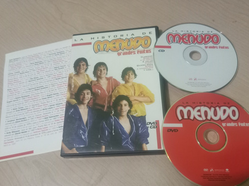 Menudo La Historia Cd+ Dvd 